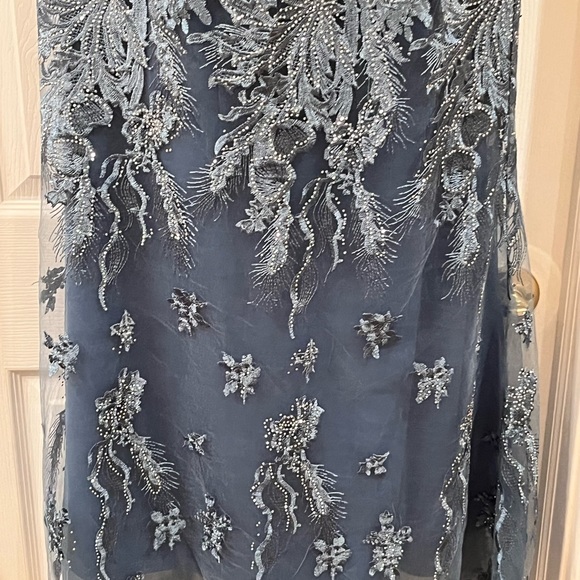 Portia and Scarlett's Beaded Lace Mermaid Gown: Unleash Your Inner Goddess